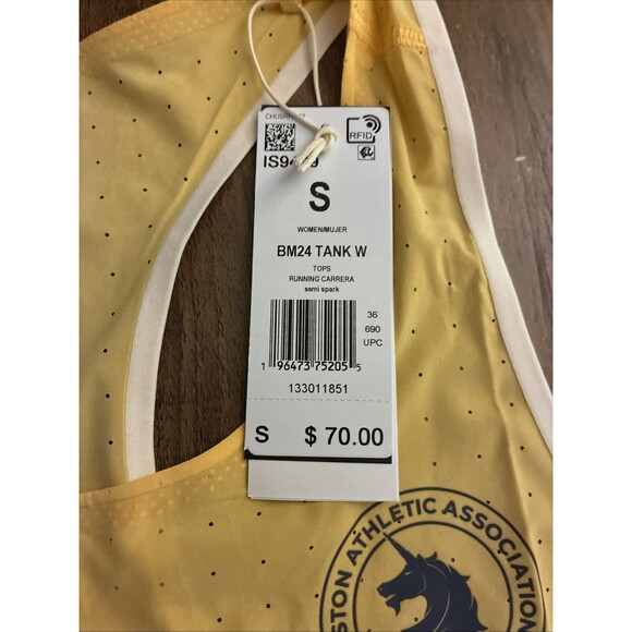 Adidas 2024 Boston Marathon Razorback Running Singlet Women Size Small IS9499 - Picture 3 of 7